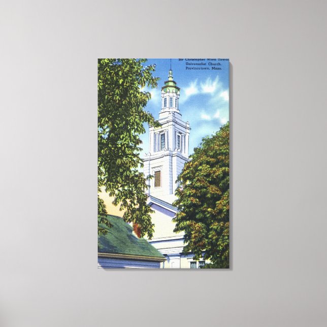 Impressão Em Tela Igreja Universalista (Frente)
