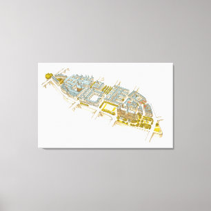 Impressão Em Tela Ile-de-la-Cite Paris França