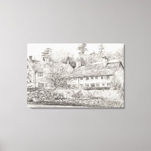 Impressão Em Tela Ilha de Mottistone Salão do Wight Reino Unido 200