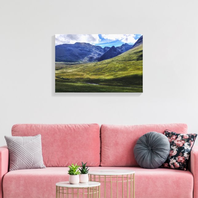 Impressão Em Tela Ilha de Skye - Os Cuillins Negros (Insitu(Sala de estar))