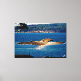 Impressão Em Tela Ilha do Bebê na Ilha do Whidbey #1