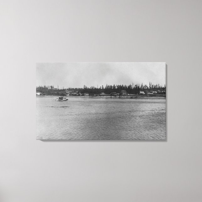 Impressão Em Tela Ilha Lopez, WA - San Juan (Frente)