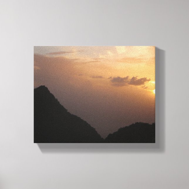 Impressão Em Tela Ilha Sunset (Frente)