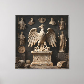 Impressão Em Tela IllyrianAltarRelics-SacredEagleArtBundleVI HERSYM 