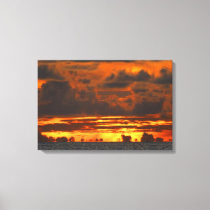 Impressão Em Tela ILUSÃO SUNSET 16x24