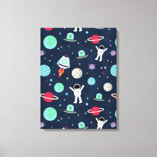 Impressão Em Tela ilustração de padrão espacial