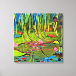 Impressão Em Tela Image : A beautiful lagoon.