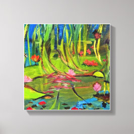 Impressão Em Tela Image : A beautiful lagoon.