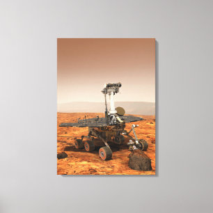 Impressão Em Tela Imagem artística de Mars Rover