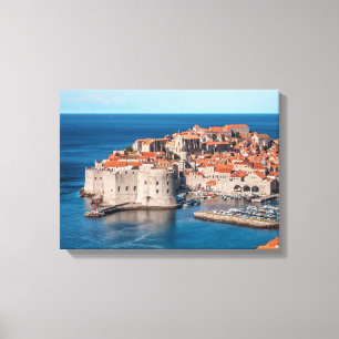 Impressão Em Tela Imagem de aterrissagem dos reis Dubrovnik Croácia