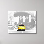 Impressão Em Tela Imagem de Pop de Arte da Ponte de Táxi Amarelo Nyc<br><div class="desc">Imagem Nova Iorque Nyc Yellow Taxi Brooklyn Bridge Pop Art</div>