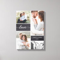 Imagem do Chalkboard Wedding Collage Love