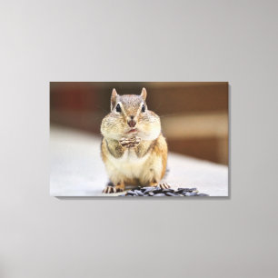 Impressão Em Tela Imagem do Chipmunk
