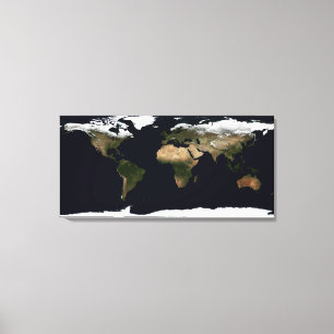 Impressão Em Tela Imagem global de nosso mundo