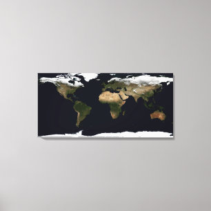 Impressão Em Tela Imagem global de nosso mundo