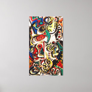 Impressão Em Tela IMAGEM MASQUEADA - 1938 - Abstrato -