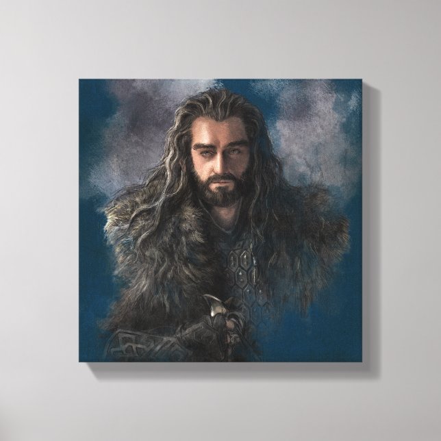 Impressão Em Tela Imagem THORIN OAKENSHIELD™ (Frente)