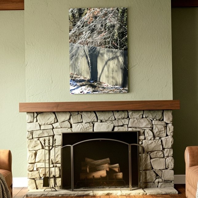 Impressão Em Tela Imaginary Shadow Winter Tree Fine Art Photography (Criador carregado)