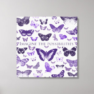 Impressão Em Tela Imagine as possibilidades