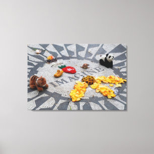 Impressão Em Tela Imaginem a placa do Parque Central do Strawberry F