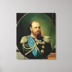 Impressão Em Tela Imperador Alexander III