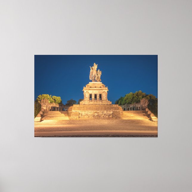 Impressão Em Tela Imperador William Koblenz (Frente)