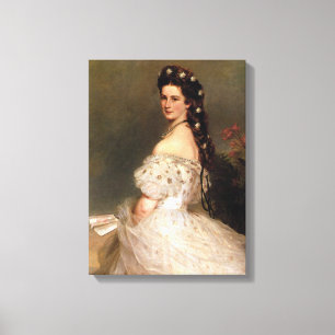 Impressão Em Tela Imperatriz Elisabeth de Áustria - Sisi
