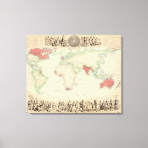 Impressão Em Tela Império Britânico 2