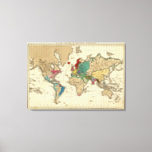 Impressão Em Tela Império do ANÚNCIO 1811 de Napoleon Bonaparte