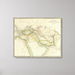 Impressão Em Tela Império Persa Antigo