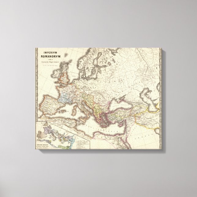 Impressão Em Tela Imperium Romanorum (Frente)