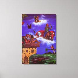 Impressão Em Tela impermeabilização da aquarela momentos visionários