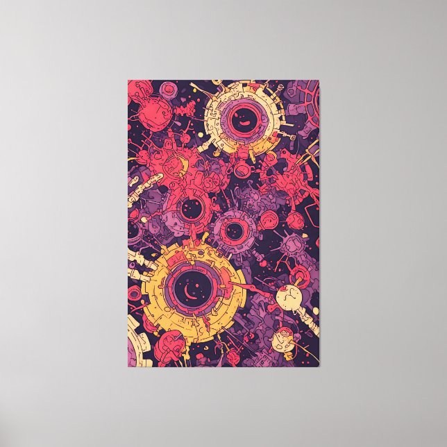 Impressão Em Tela Impressão da tela de projeção V-Pulse 6 (Frente)