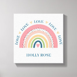 Impressão Em Tela Impressão de Tela - Arco-Íris Azul 2