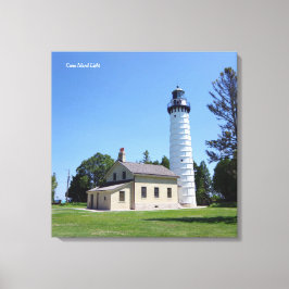 Impressão Em Tela Impressão de tela clara da Ilha Cana