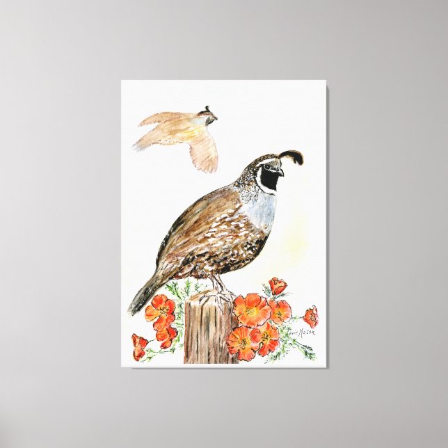 Impressão Em Tela Impressão de tela da Califórnia (Frente)