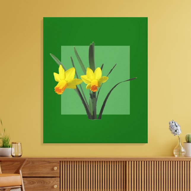 Impressão Em Tela Impressão de Tela - Daffodils (Insitu(Sala de estar))