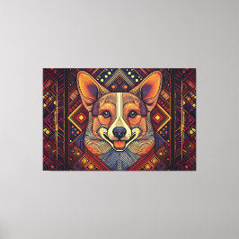 Impressão Em Tela impressão de tela de abstrato