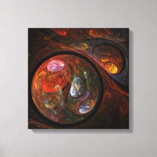 Impressão Em Tela Impressão de Tela de Abstrato de Conexão Fluid