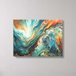 Impressão Em Tela Impressão de tela de acrílico com Abstrato persona