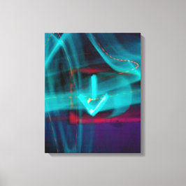 Impressão Em Tela Impressão de Tela de Arte Finas na Seta de Tráfego