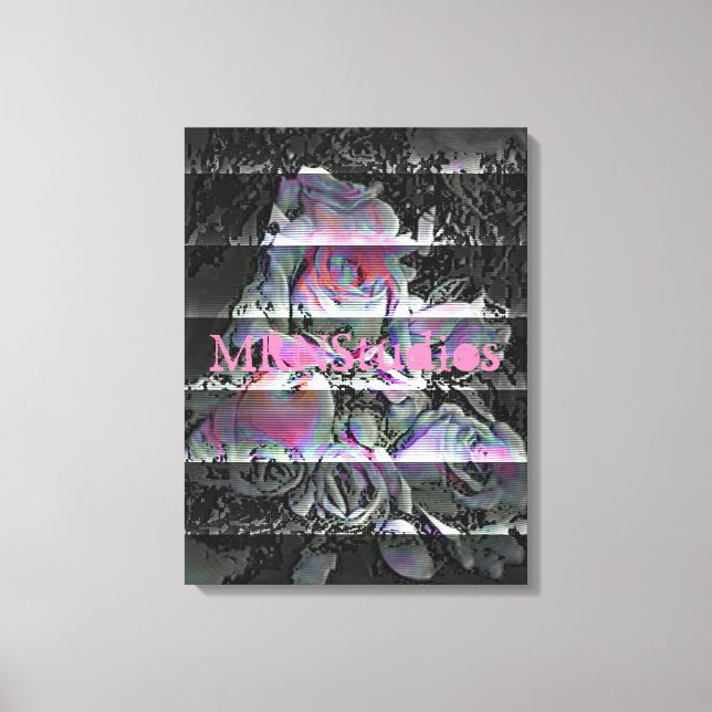 Impressão Em Tela Impressão de tela de Buquê do Techno (Frente)