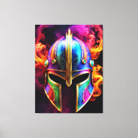 Impressão de tela de capacete Spartan