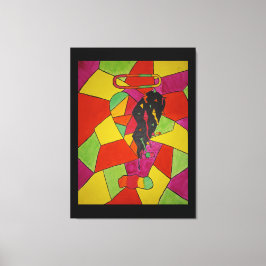 Impressão Em Tela Impressão de tela de coração pop