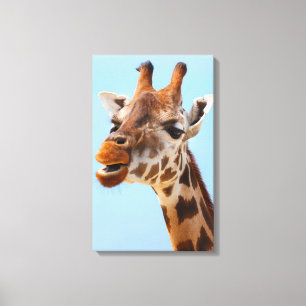 Impressão Em Tela Impressão de tela de desenho Giraffe