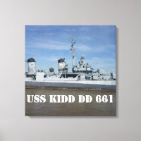 Impressão de tela de desenho KIDD 661 USS