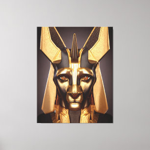 Impressão Em Tela Impressão de Tela de Impressão Anubis Egípcia