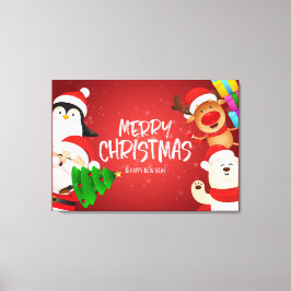 Impressão Em Tela Impressão de tela de Natal