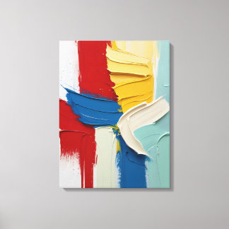 Impressão Em Tela Impressão de tela de pintura de Abstrato moderno