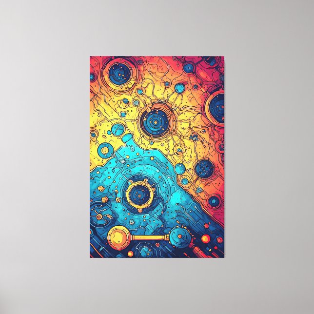 Impressão Em Tela Impressão de tela de projeção V-Pulse 7 (Frente)